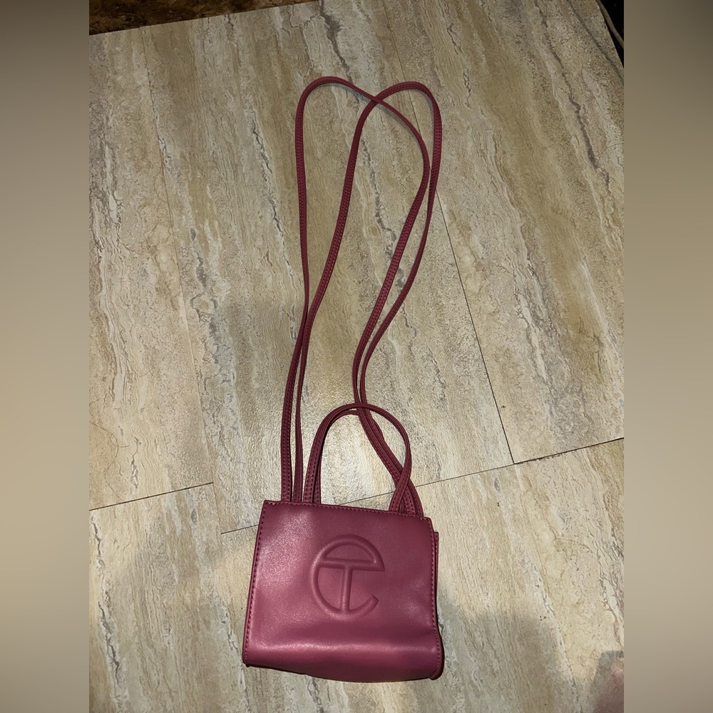 Telfar Women's Crossbody Bag in Deep Pink